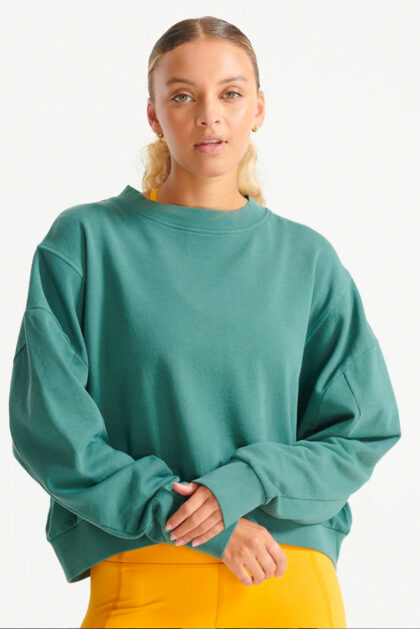 3tshop-Flex-Batwing-Collegegenser-Med-Rund-Hals-Økologisk-Bomull-1