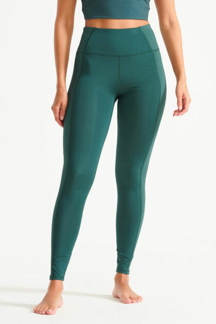 Superdry Flex Rib Tights grønn dame trening
