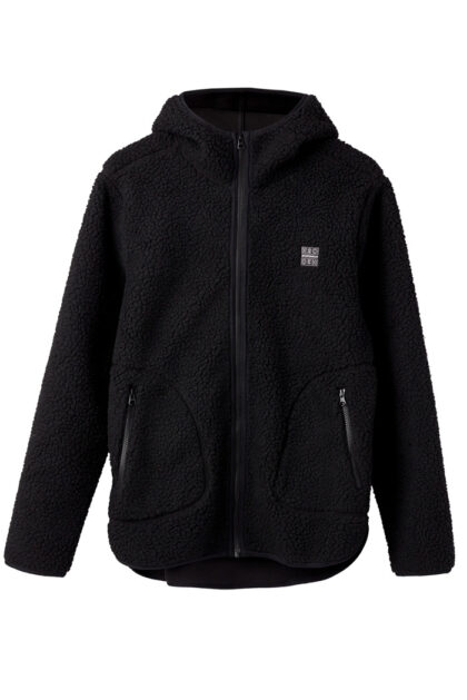 Langli Hooded Pile Jacket